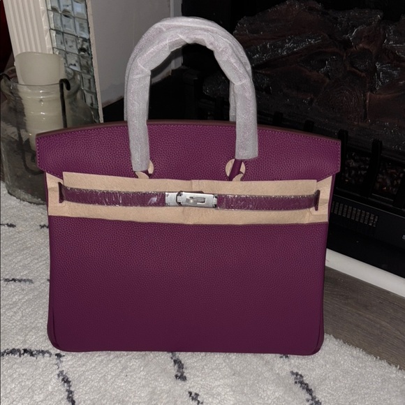 Purple genuine leather wirkin - Picture 3 of 6